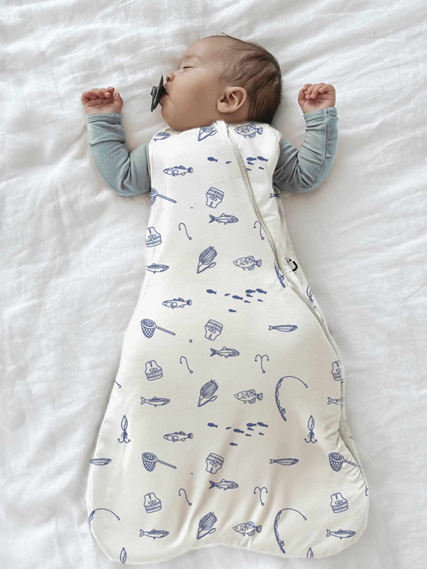 Swaddle Sleep Sack | Fishing
