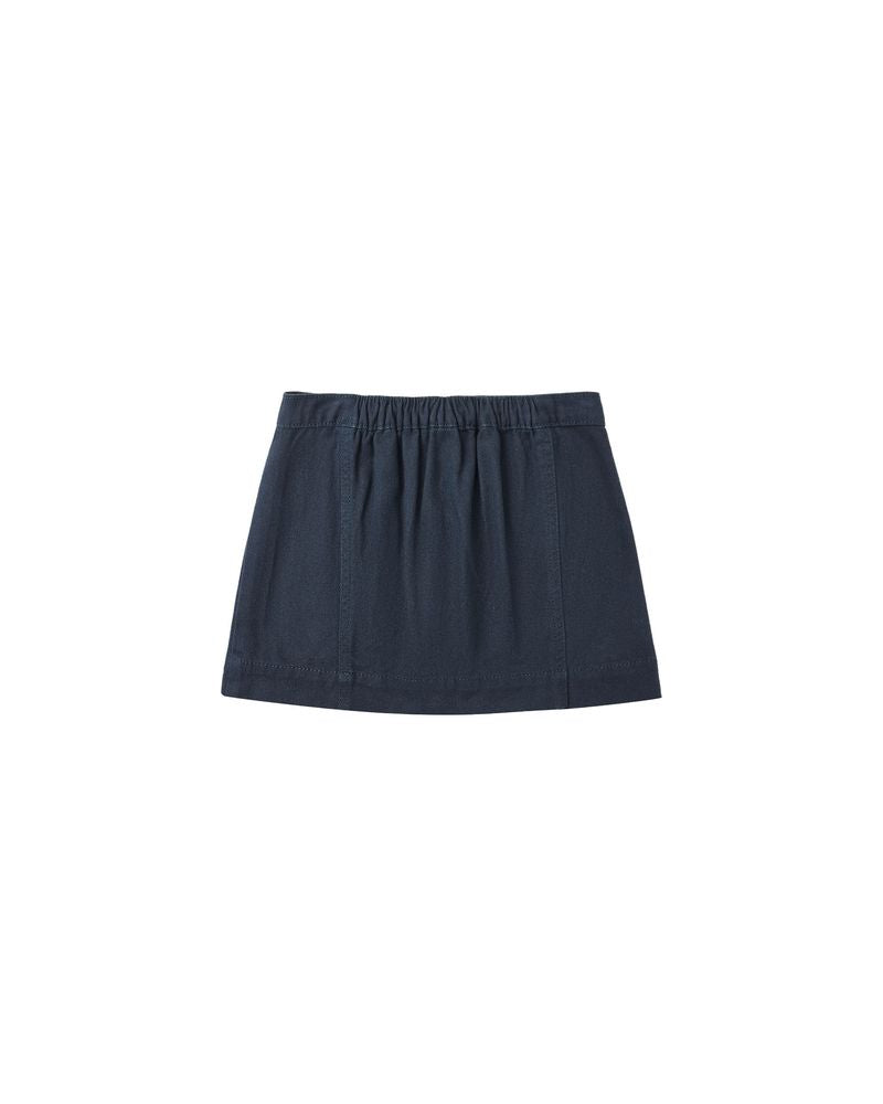 DENVER MINI SKIRT || INDIGO DENIM