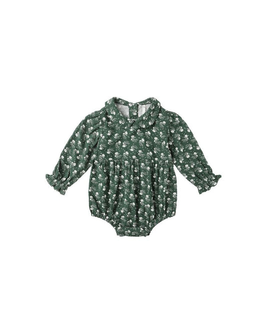 CORA ROMPER || GREEN DITSY
