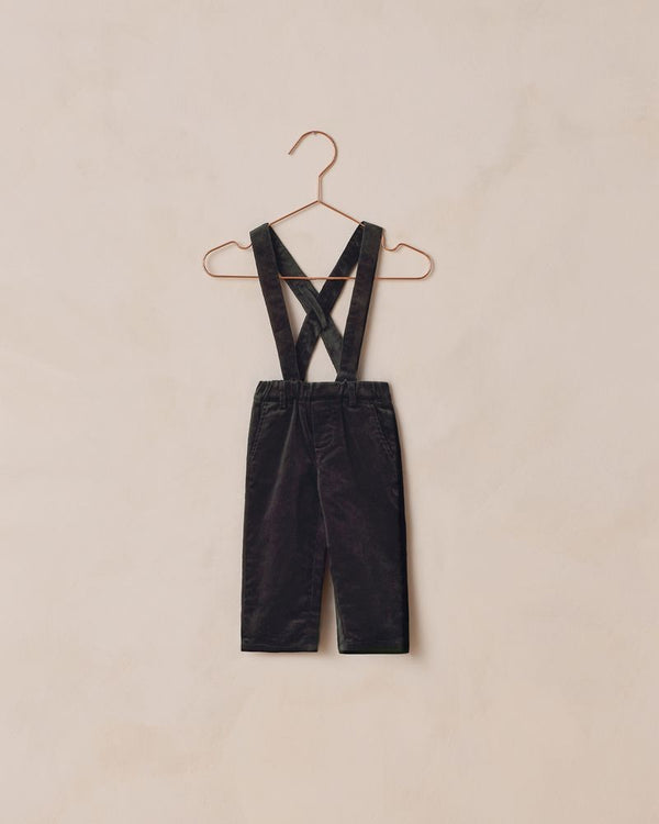 SUSPENDER PANT || BLACK