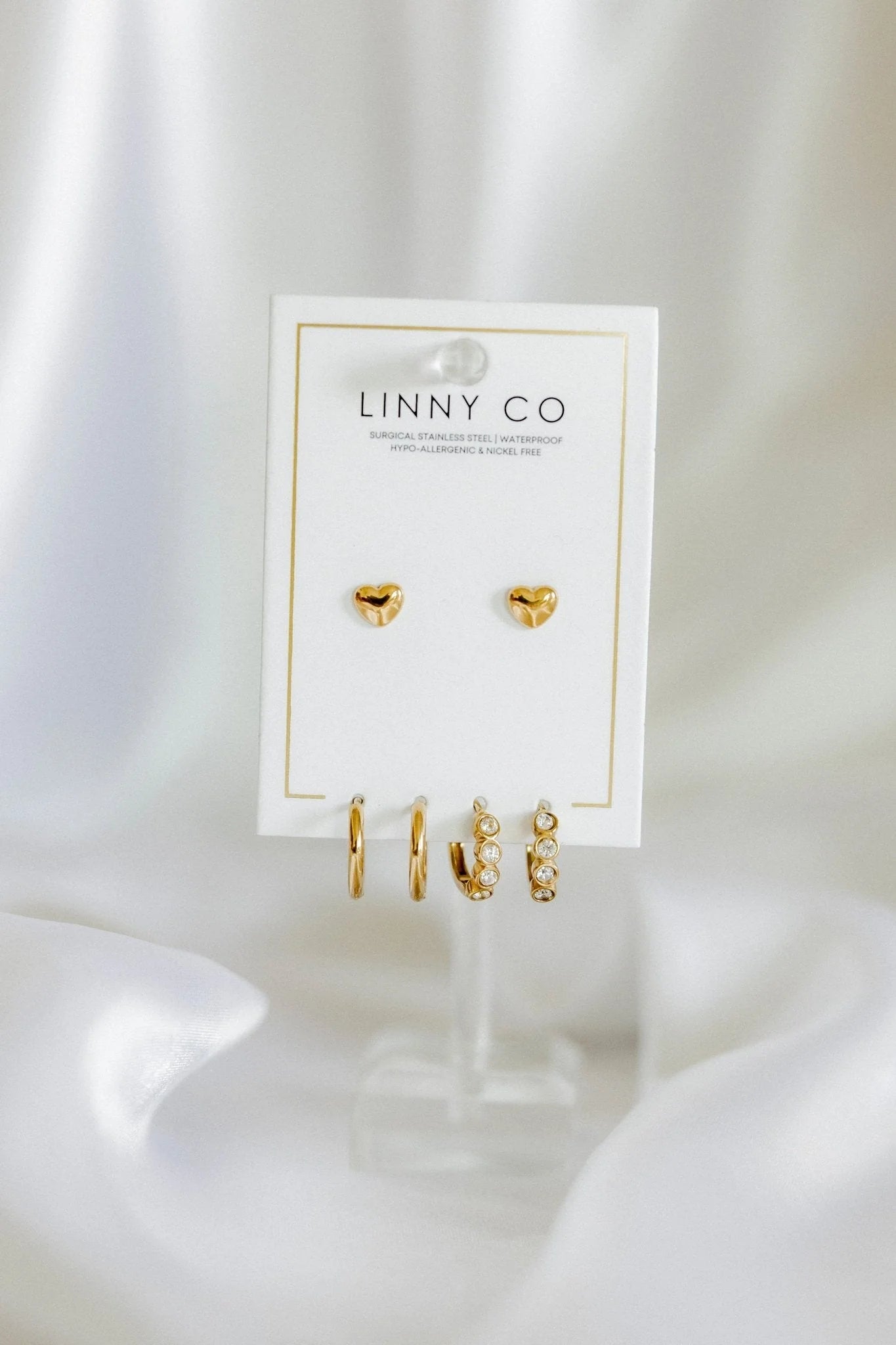 Huggie & Screwback Stud Set | Denver