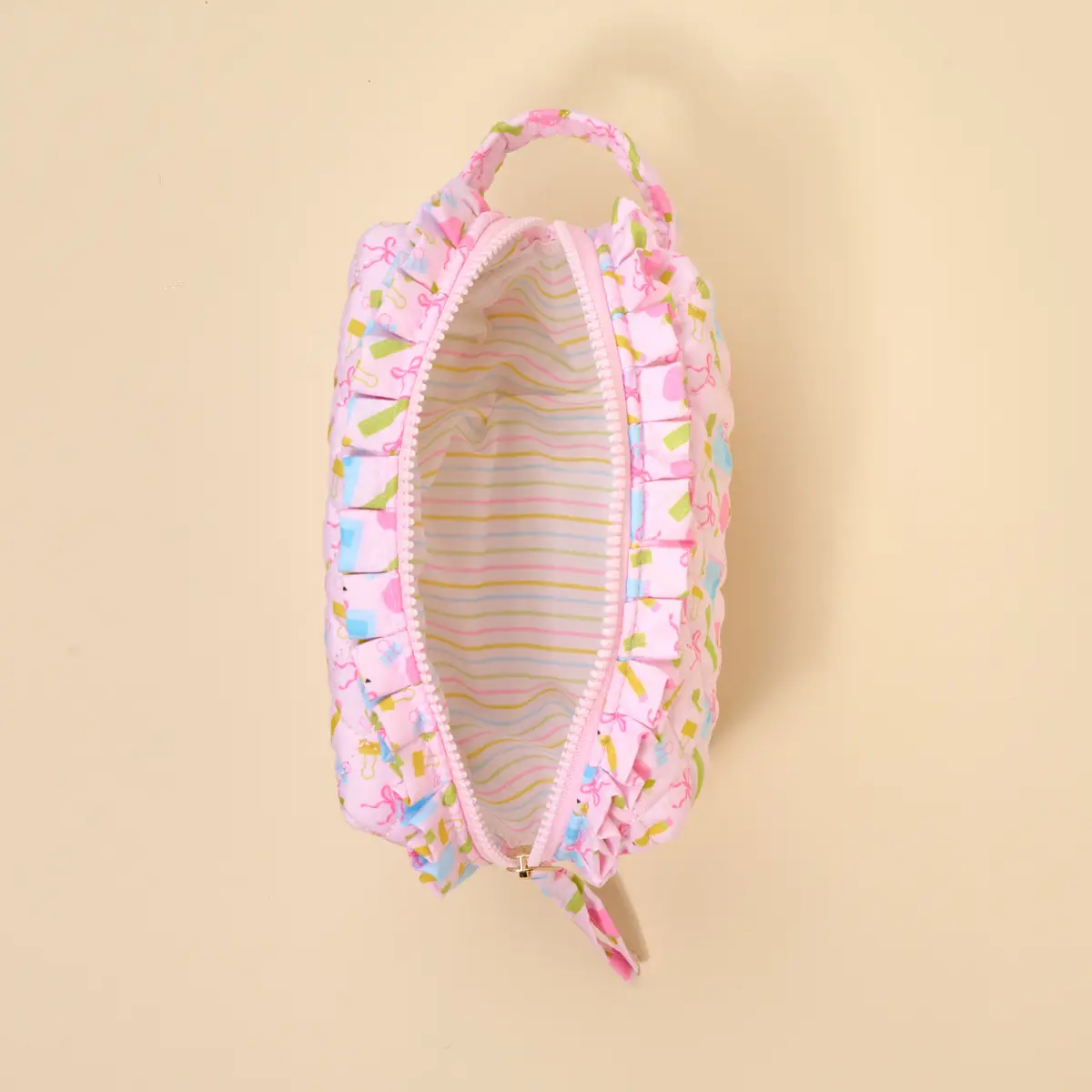 Essentials Quilted Cosmetic Pouch | School's in Session