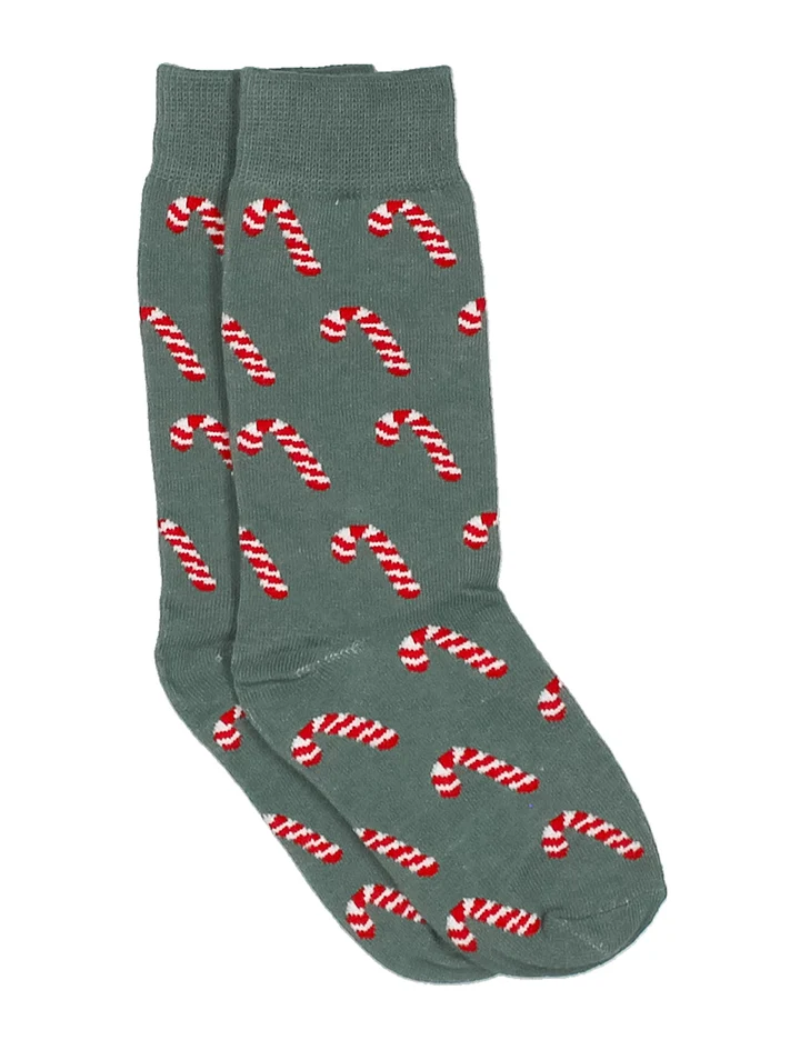 Boys Lucky Duck Sock | Candy Cane