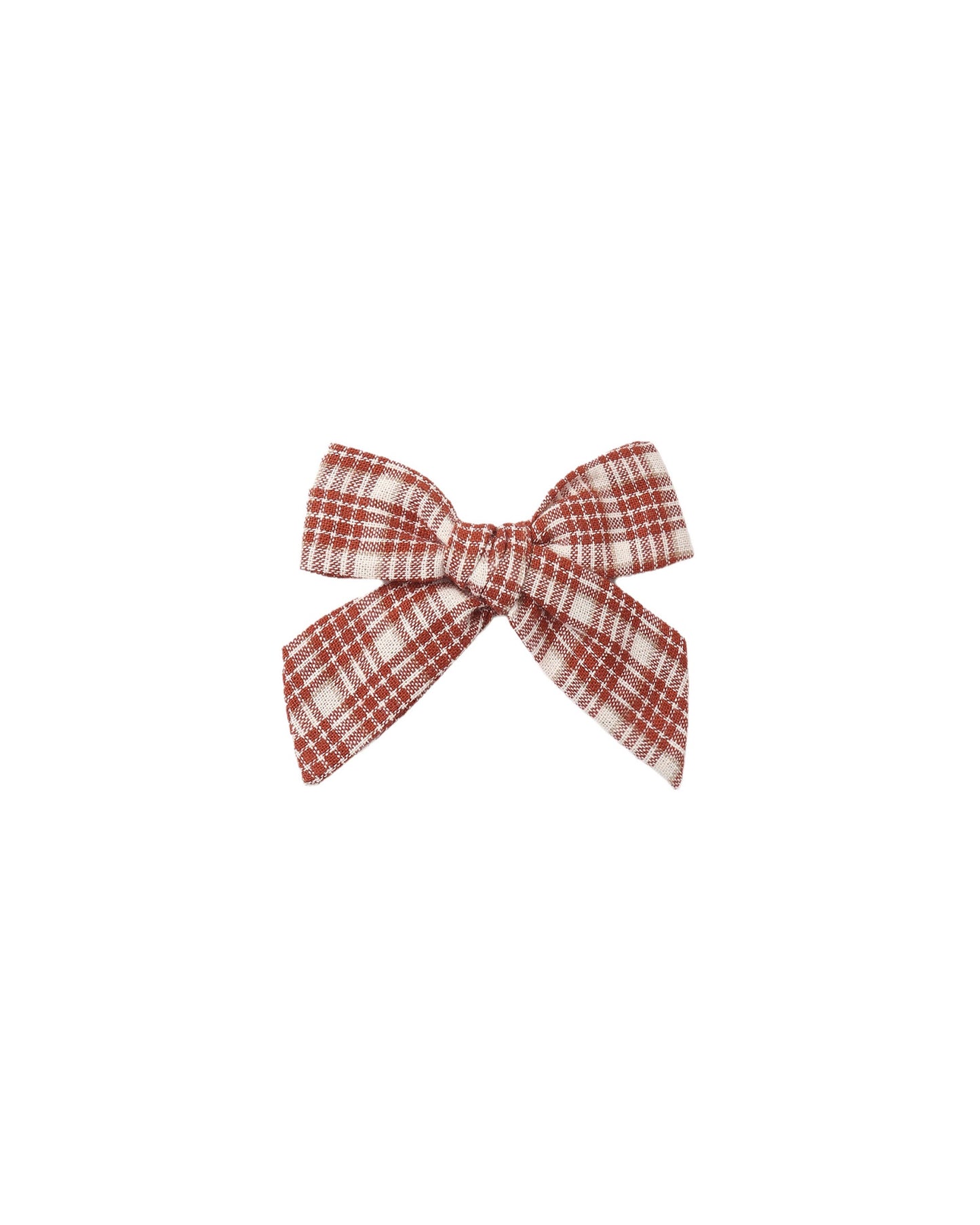TEEN BOW || VINTAGE PLAID