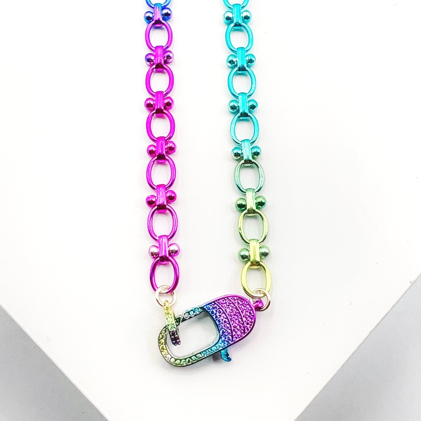 Dazzling Clip Crystal Necklace