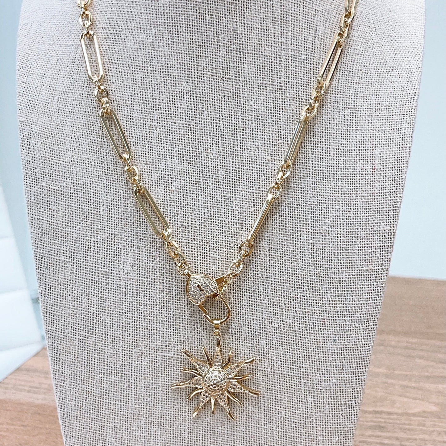 Give Me Sunshine Gold Necklace