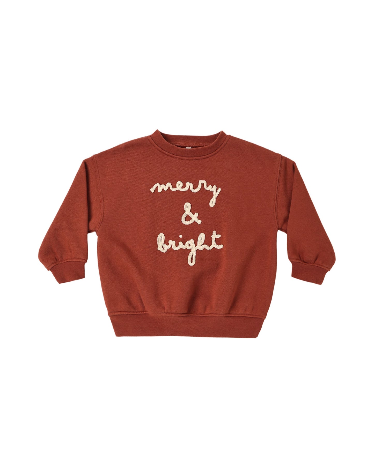 RELAXED SWEATSHIRT || MERRY & BRIGHT