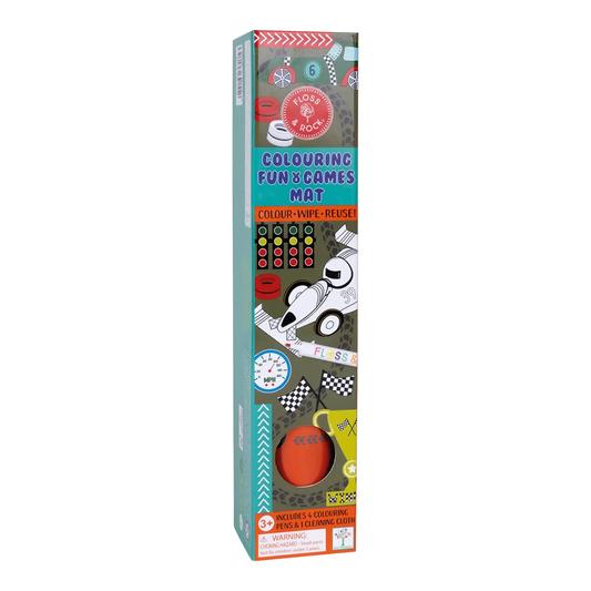 Cars Colouring Fun and Games Mat