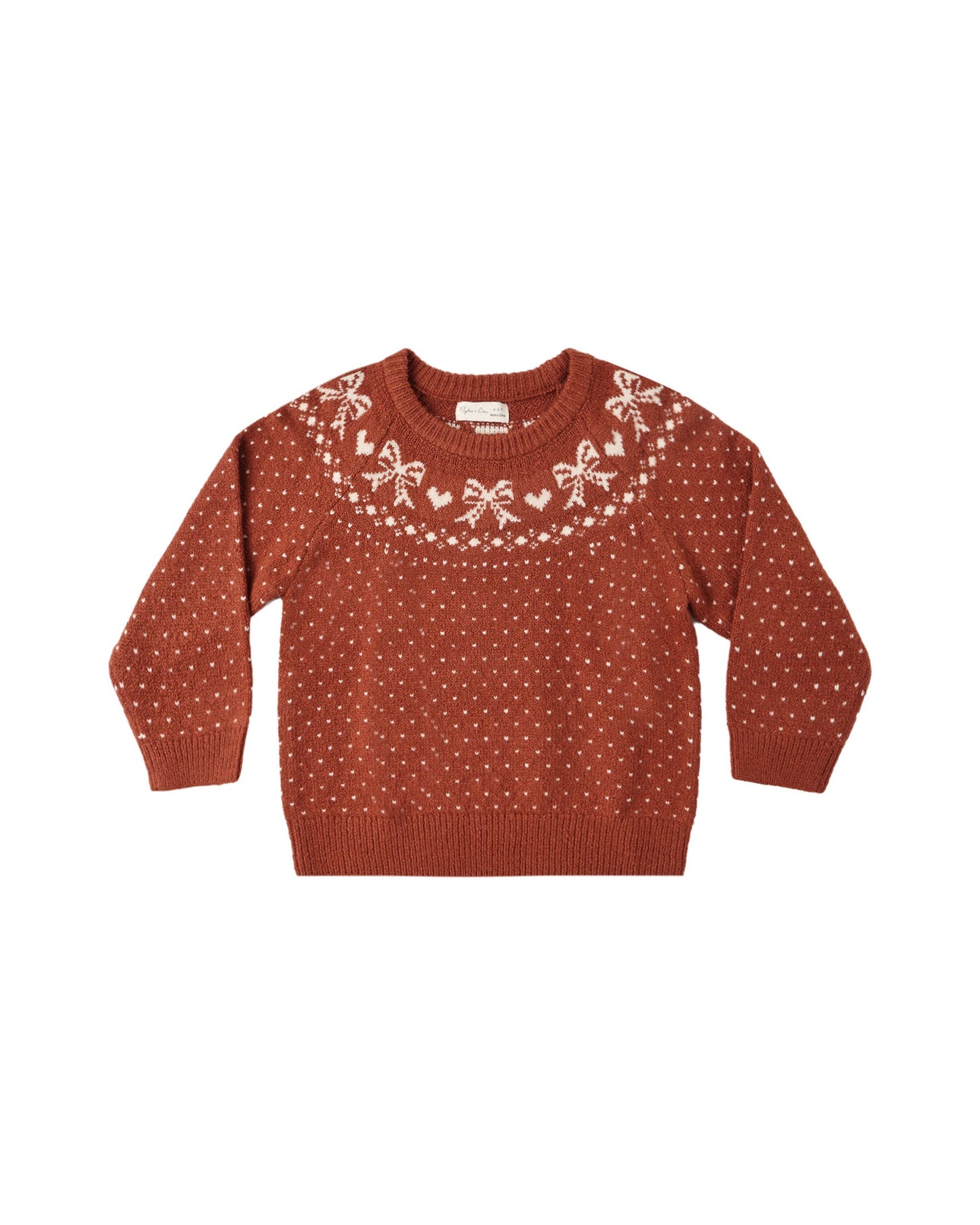 FAIR ISLE SWEATER || RUBY