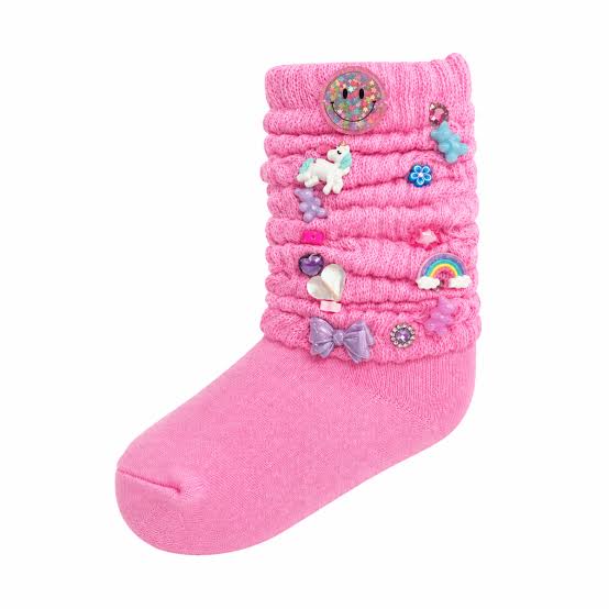 Charm Socks | Pink