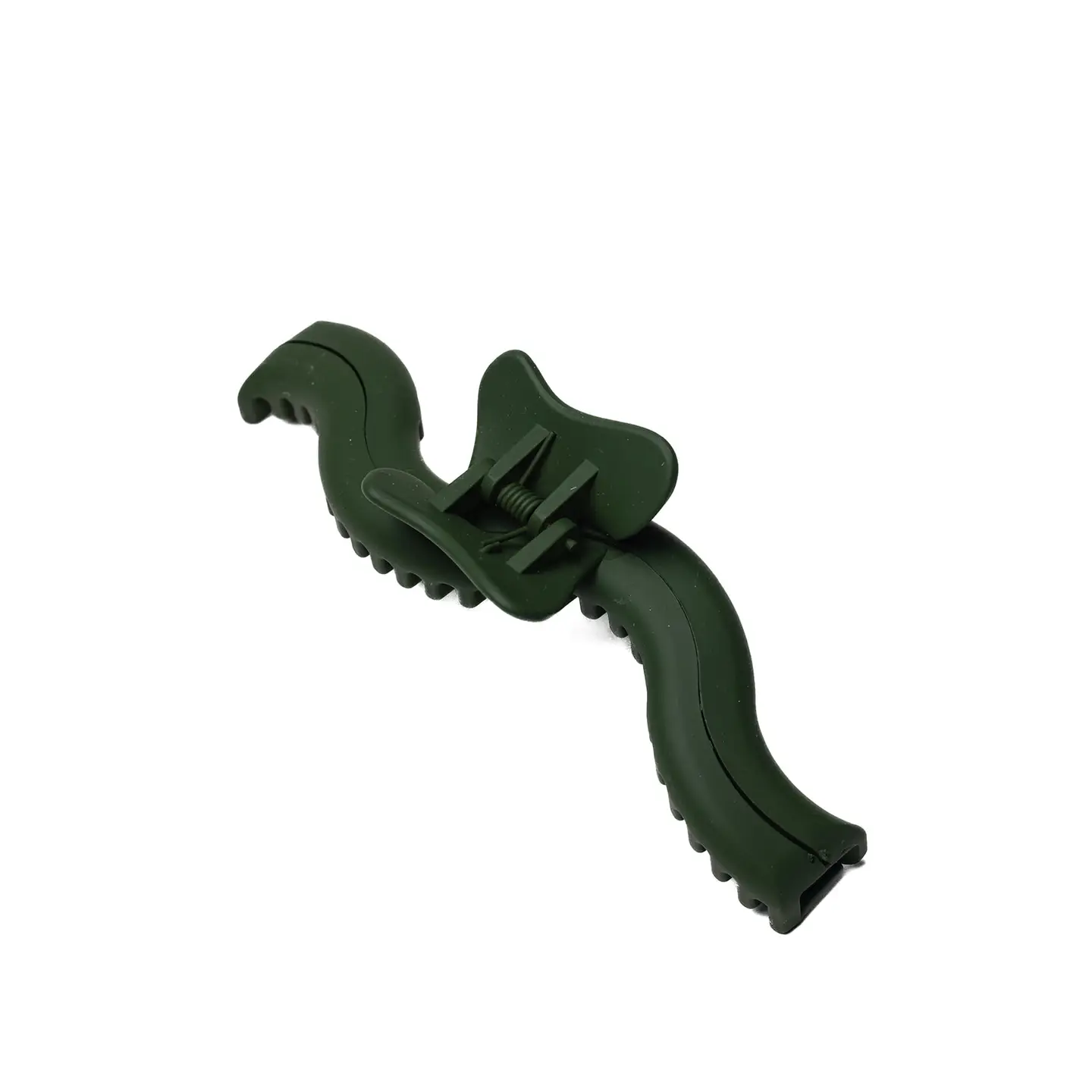 KAXI Original Wavy Hold Everything Claw Clip | Evergreen
