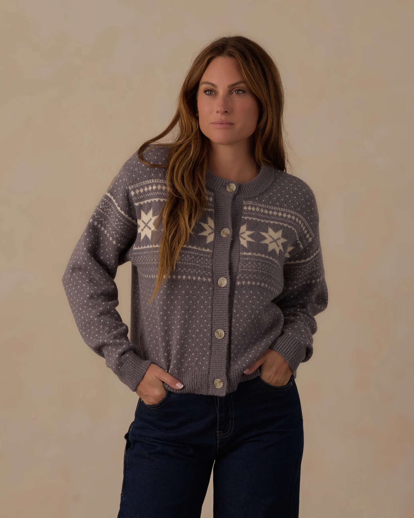 WOMEN'S JUNIPER CARDIGAN || SLATE