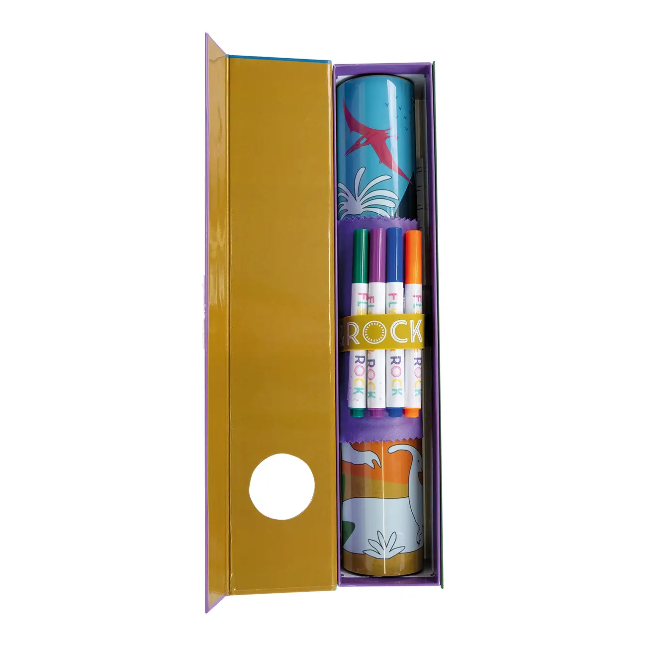 Dino Coloring Fun and Games Mat