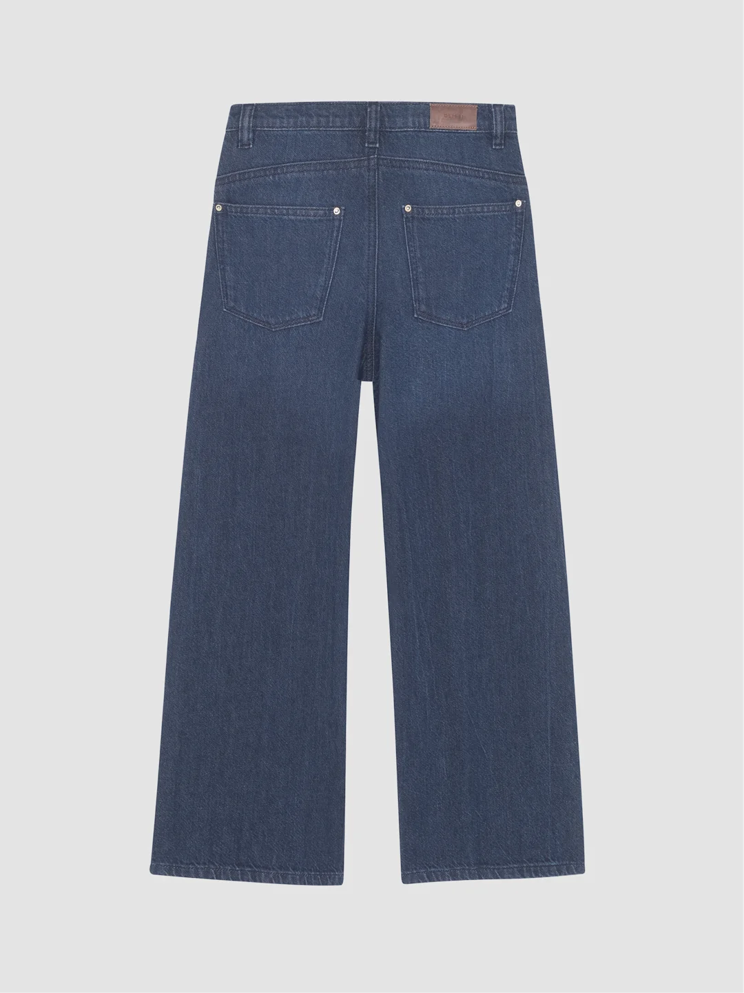 Frankie Wide Leg Jeans | Deep Water