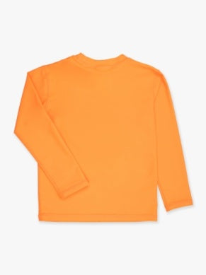Long Sleeve Rash Guard | Neon Orange