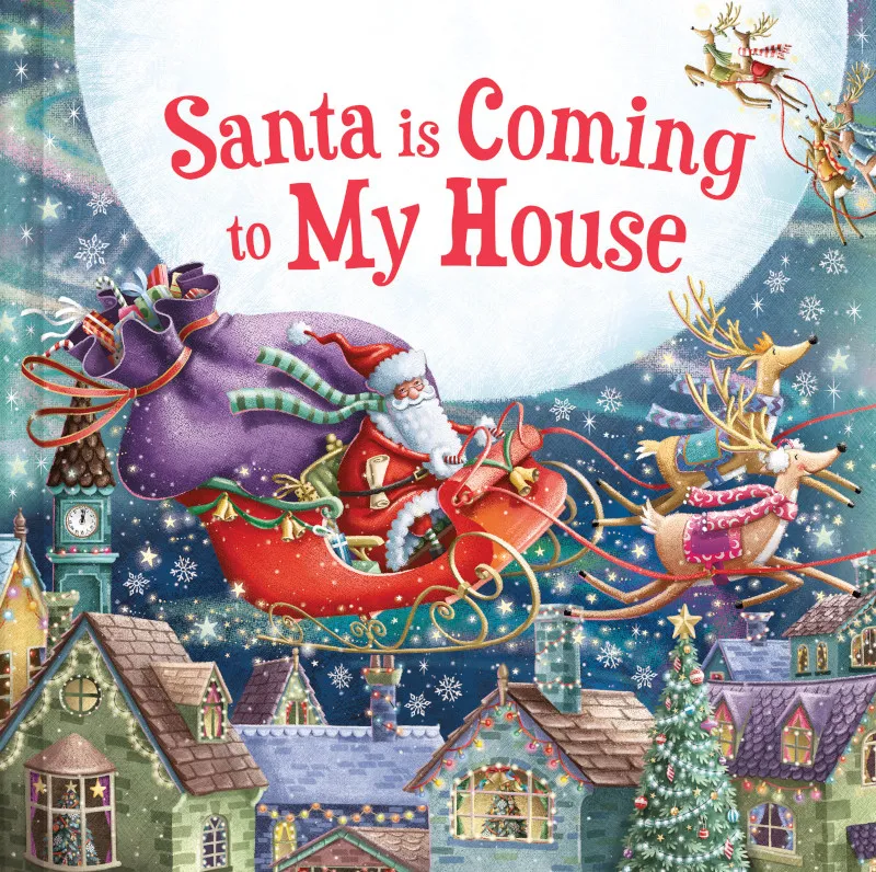 Santa Is Coming to My House Book