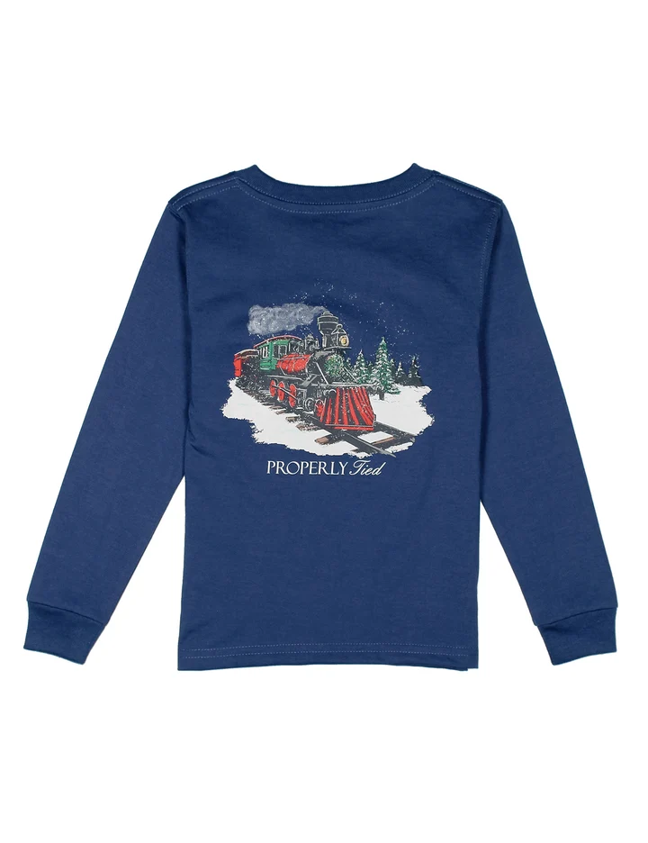 Boys Pt Express LS | River Blue