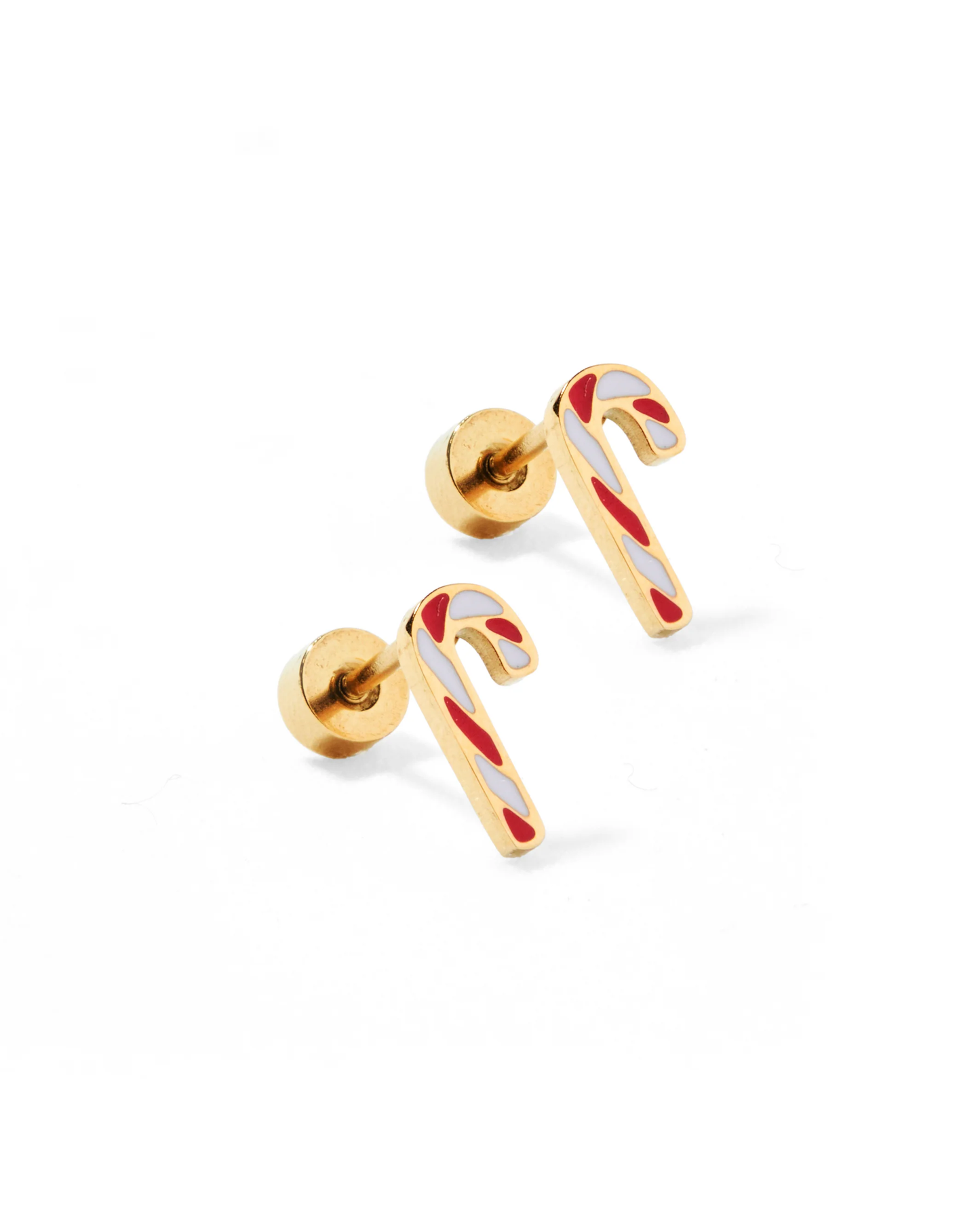 Screwback Stud Earrings| Peppermint Twist