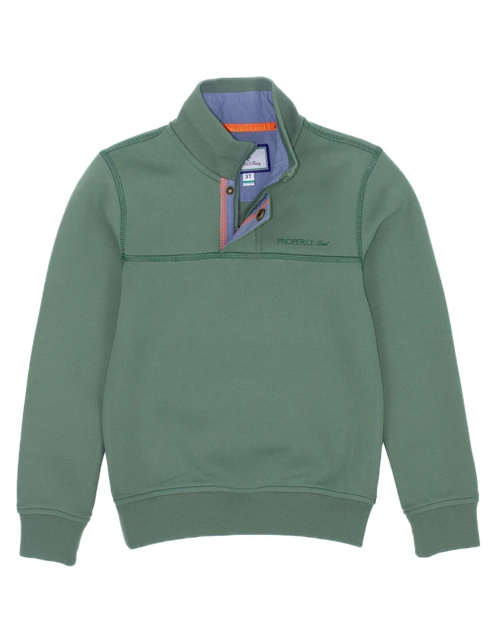 Boys Kennedy Pullover | Olive