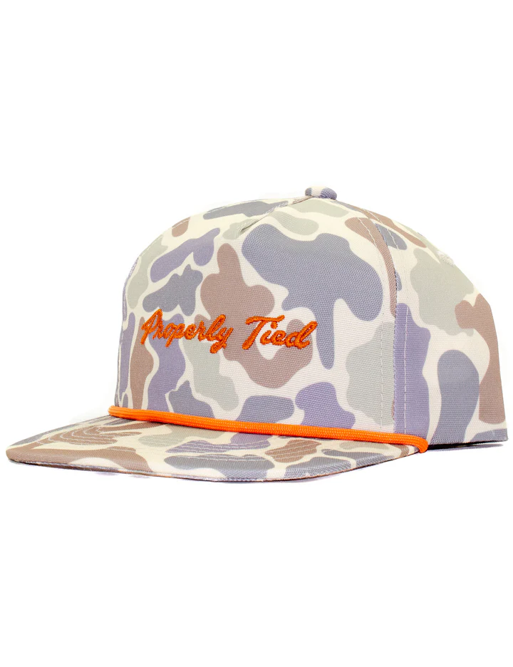 Boys Sportsman Rope Hat | Field Camo