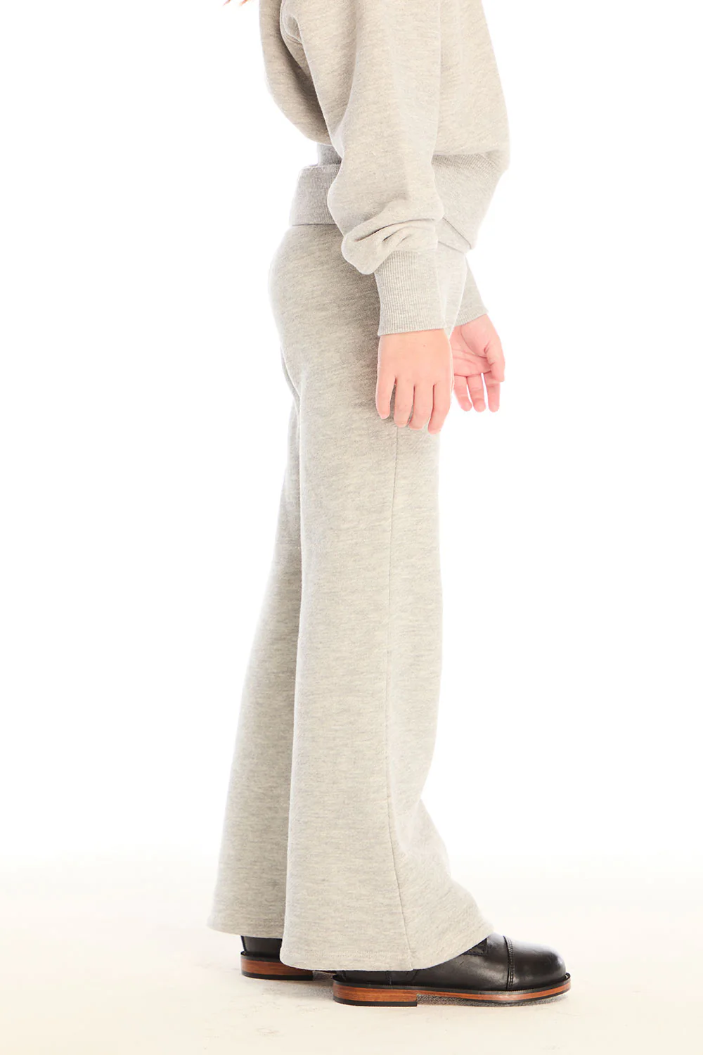 Heathered Grey Flare Pant