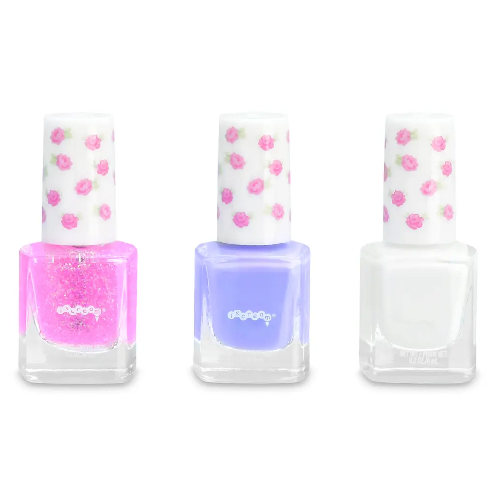 Fancy Floral Nail Polish Set