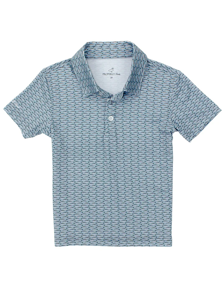 Men's Inlet Polo | Trout Stream