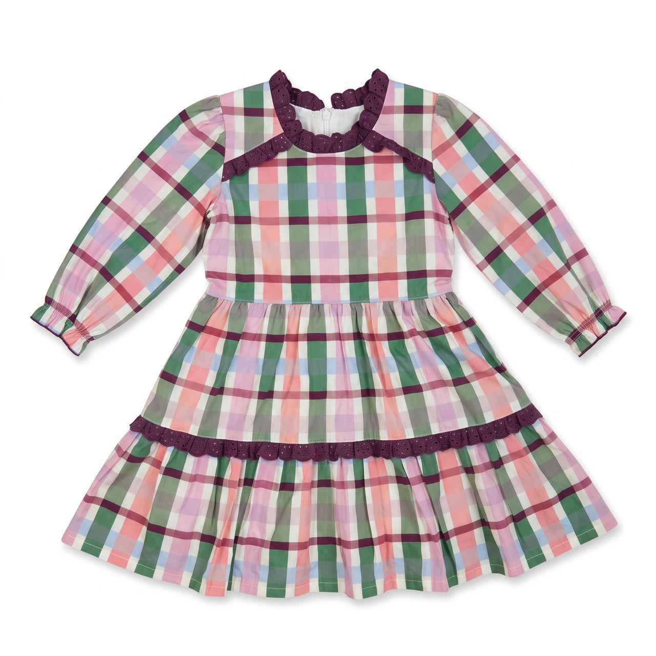 Scarlett Dress | Autumn Plaid