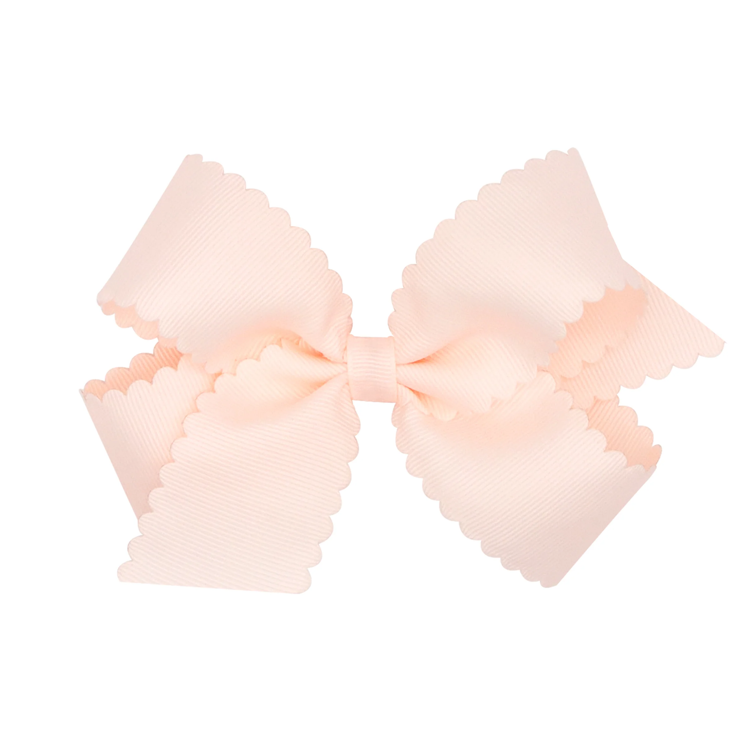 King Grosgrain Hair Bow with Scalloped Edge | Sideshow Rose