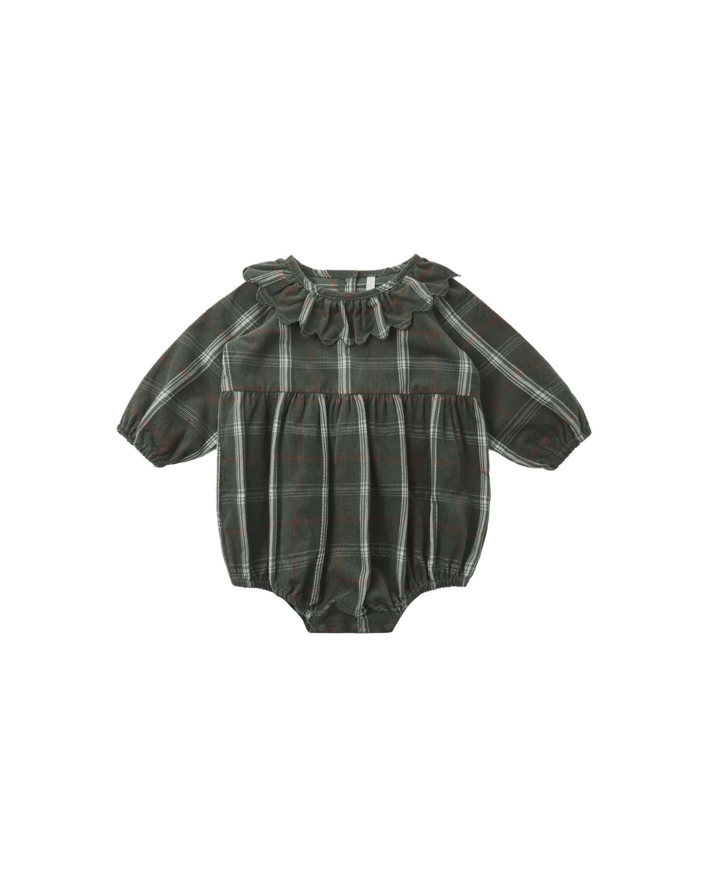FREYA ROMPER || HOLIDAY PLAID