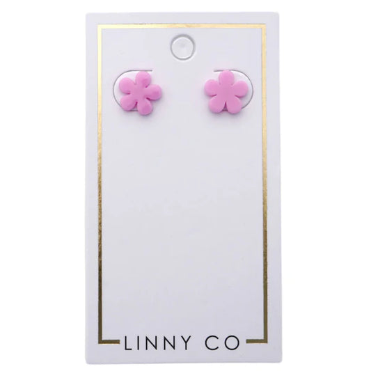 Jenna Earrings | Bubble Gum Pink