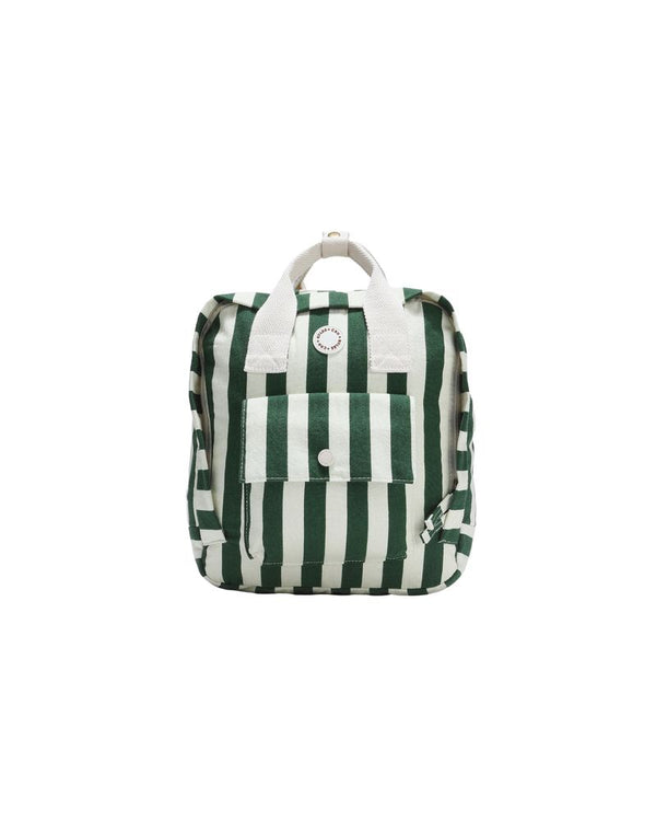 MINI BACKPACK || GREEN STRIPE