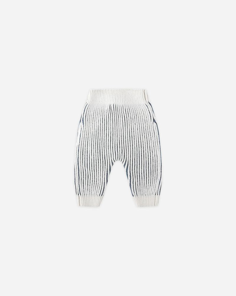CHUNKY KNIT PANT || OCEAN
