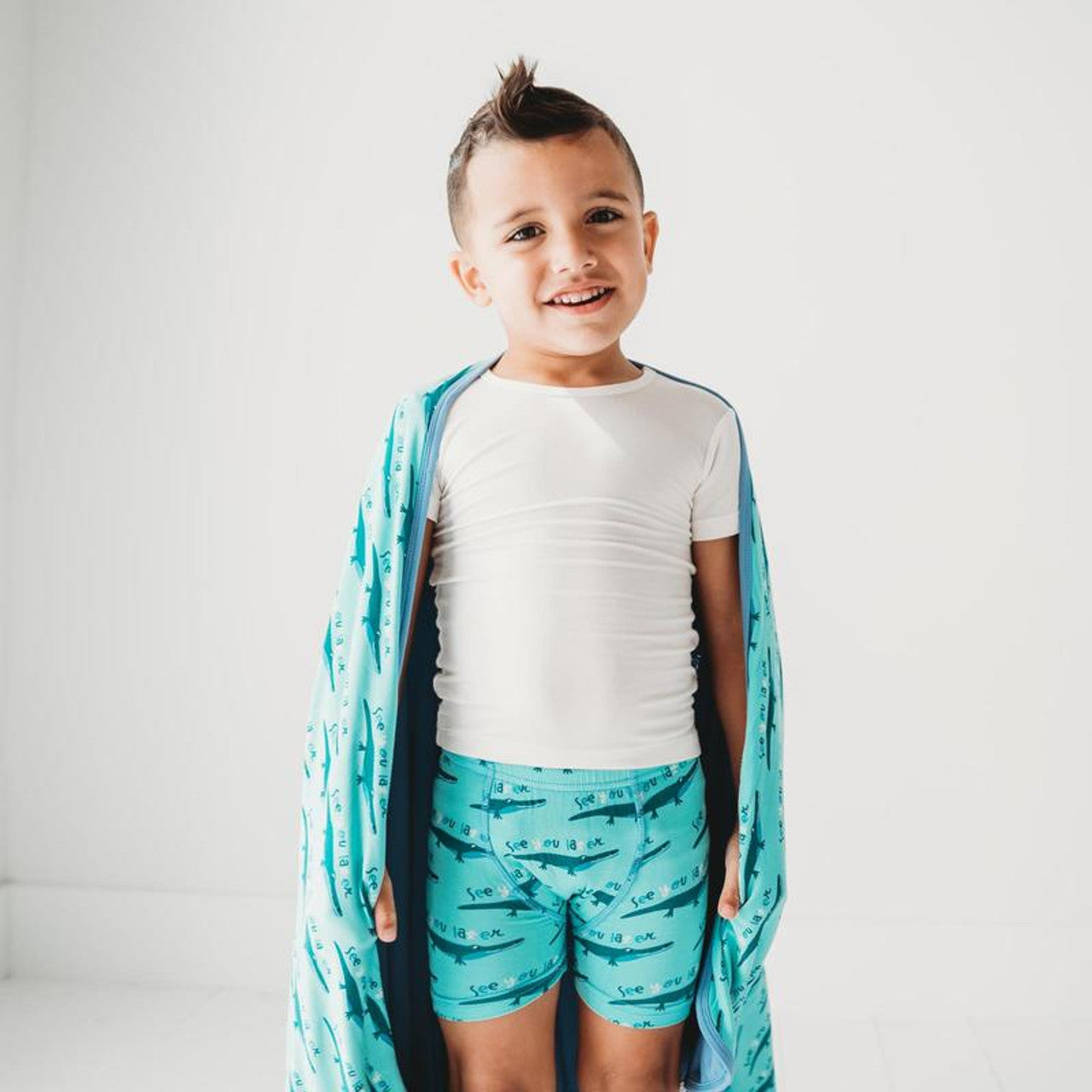 Boys Boxer Briefs | Glass Later Alligator