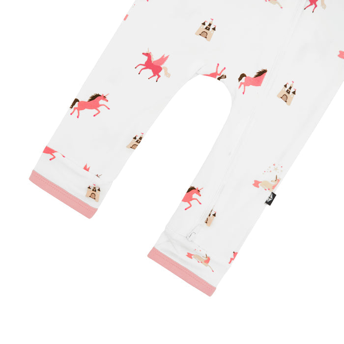 Zippered Romper Unicorn