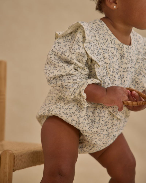 WINNIE ROMPER || BLUE VINES