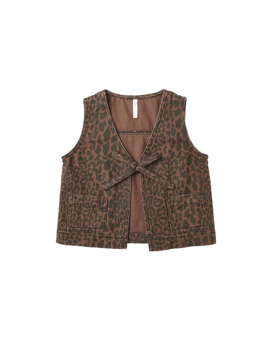 UTILITY VEST || LEOPARD