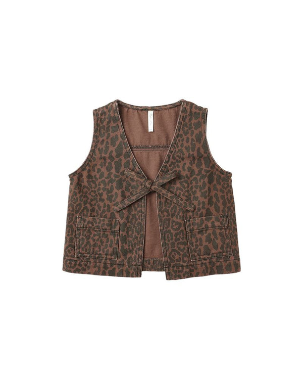 UTILITY VEST || LEOPARD