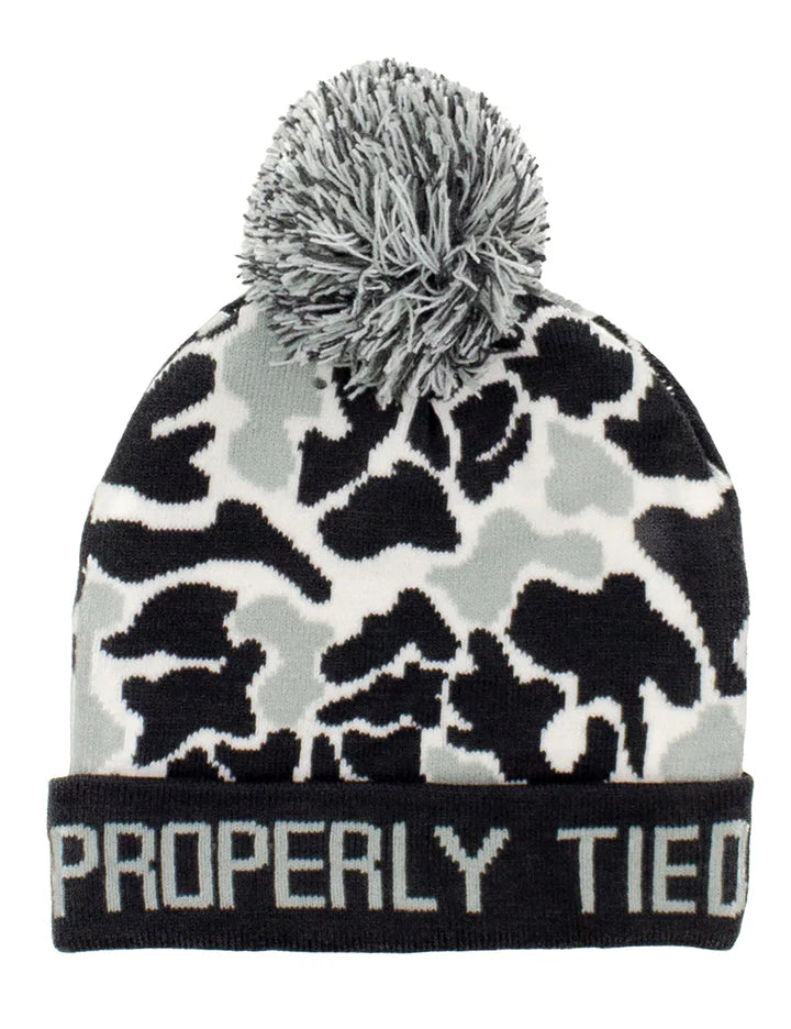Boys Breck Beanie Polar Camo
