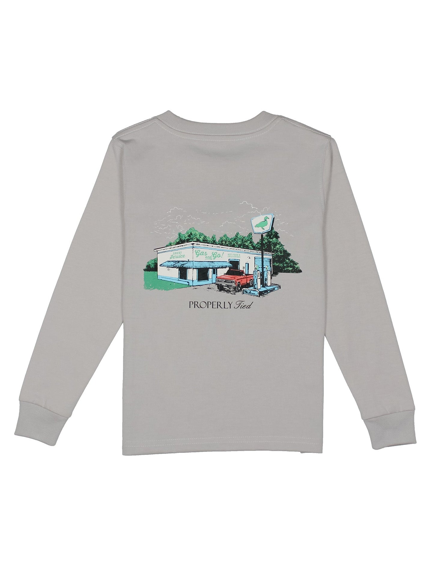 Boys Service Station LS | Ice Grey