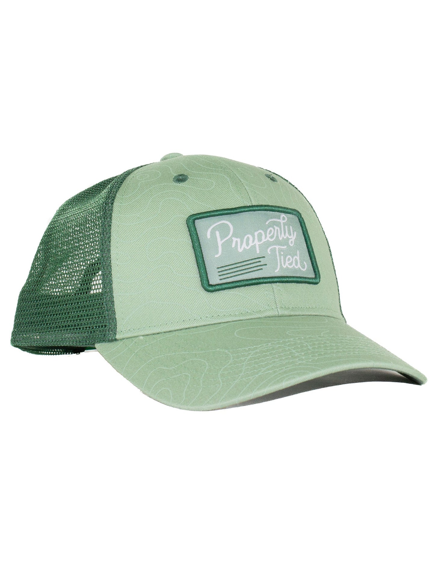 Men's Sportsman Trucker Hat | Moss Topo