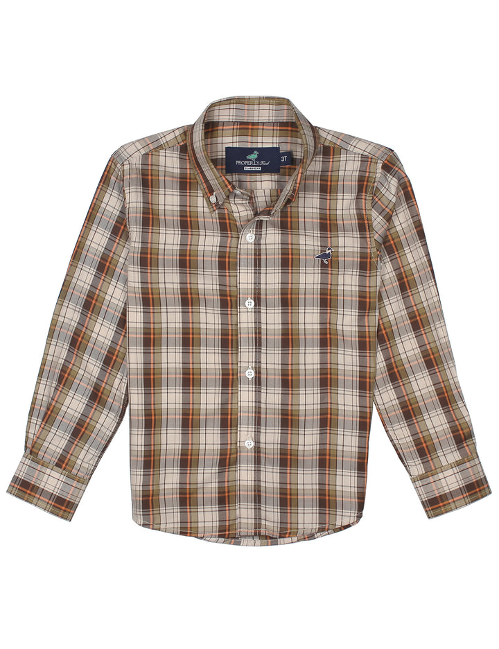 Boys Seasonal Sportshirt Campfire