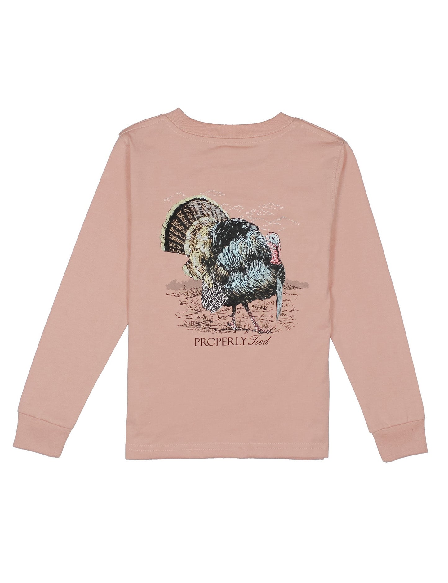 Boys Gobbler LS | Peach