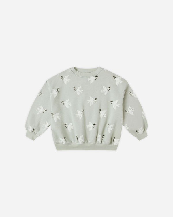 RELAXED SWEATSHIRT || DOVES