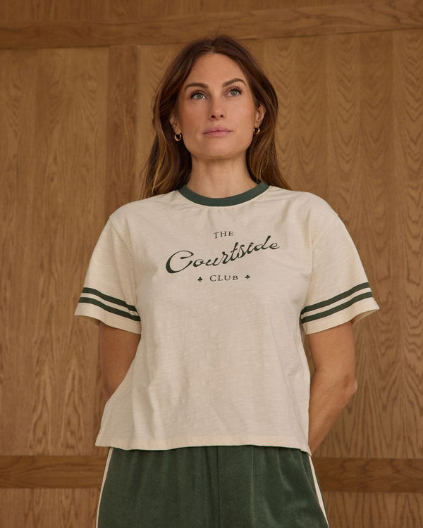VARSITY TEE || COURTSIDE CLUB - WOMEN