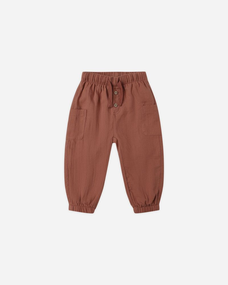LUCA PANT || CRANBERRY