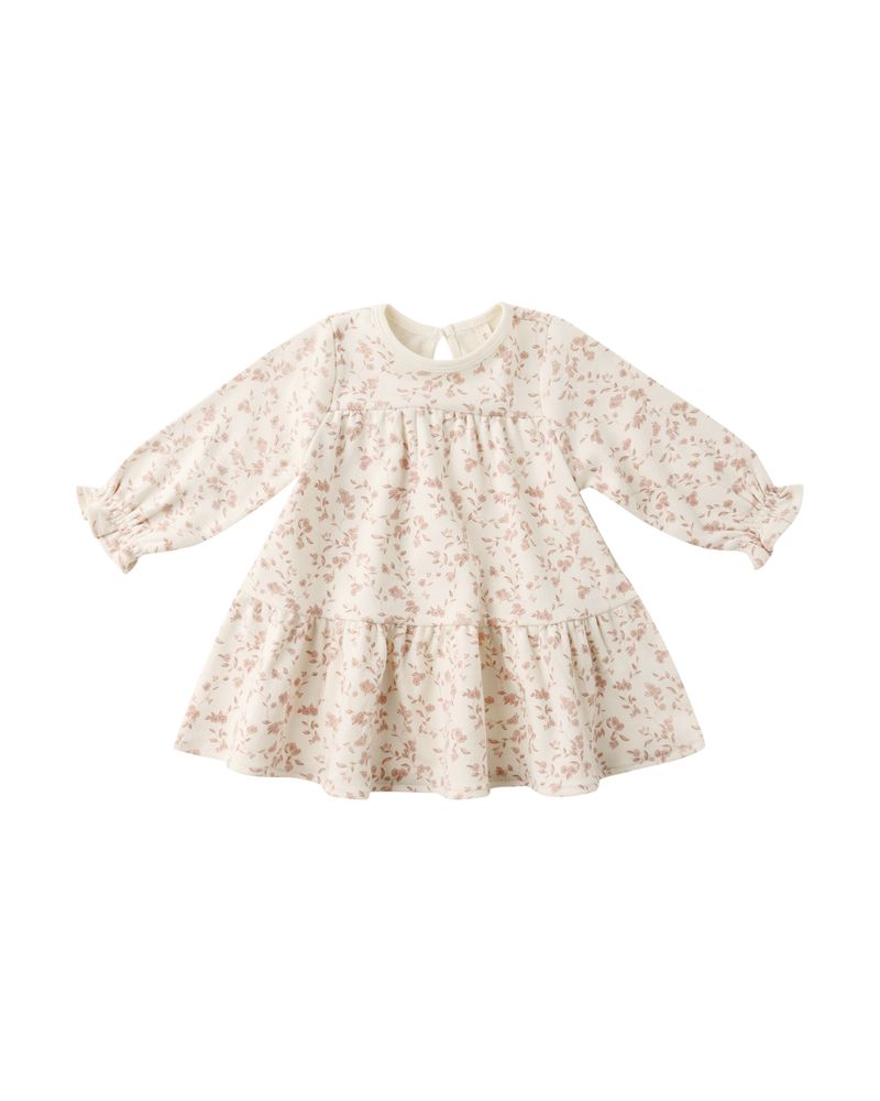 TIERED JERSEY DRESS || FRENCH GARDEN