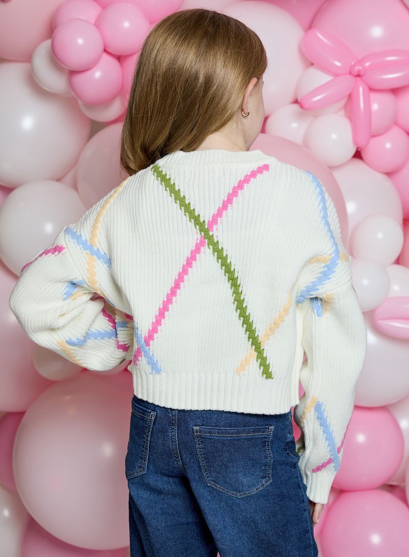Multi Stripe Knit Sweater