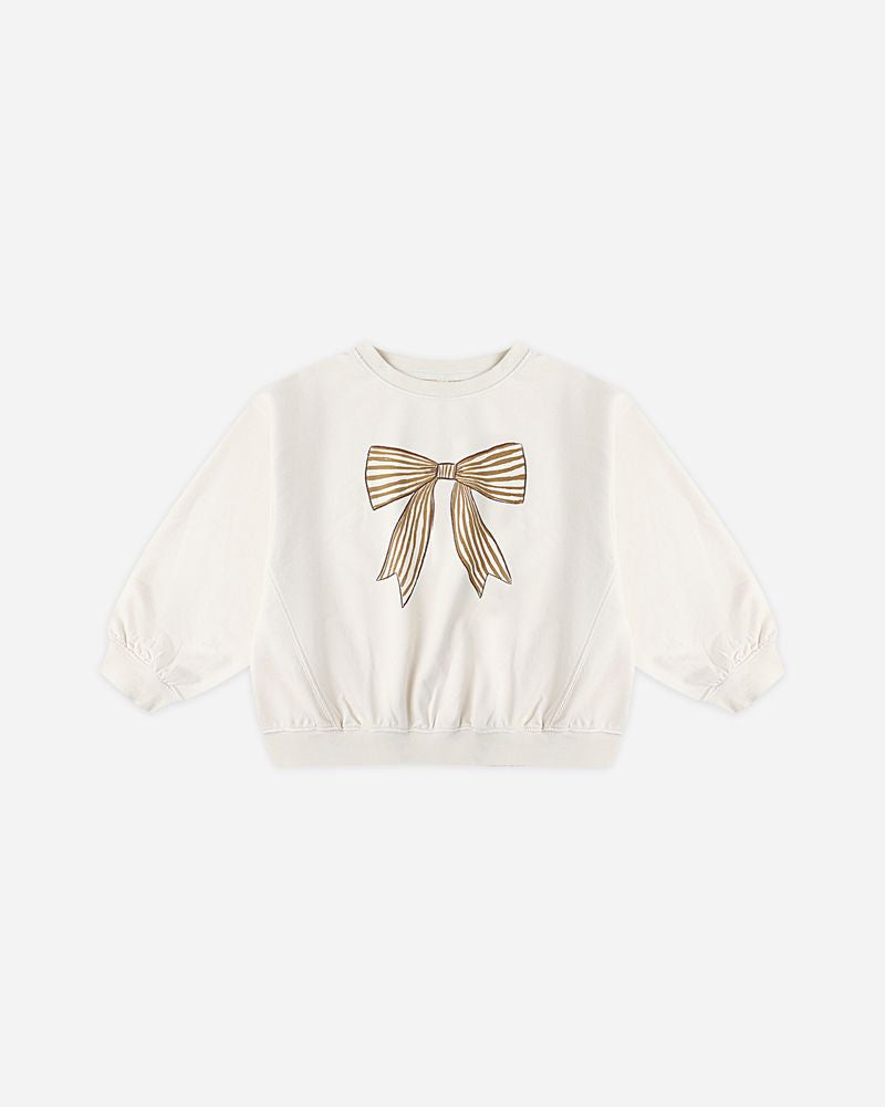 OVERSIZED SWEATSHIRT || BOW