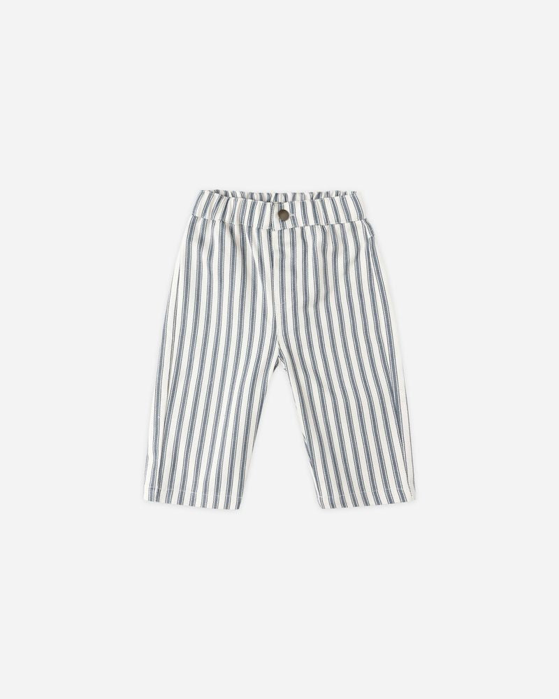 GRAYSON PANT || OCEAN PINSTRIPE